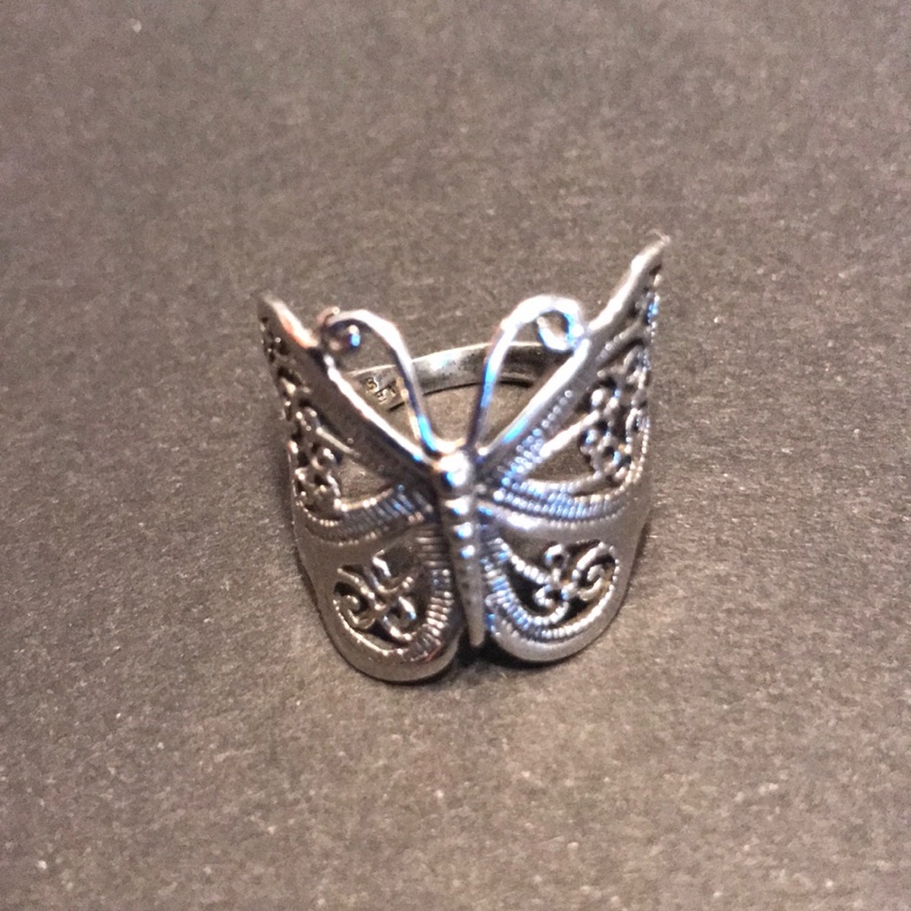 Sterling Silver Butterfly 🦋 Ring